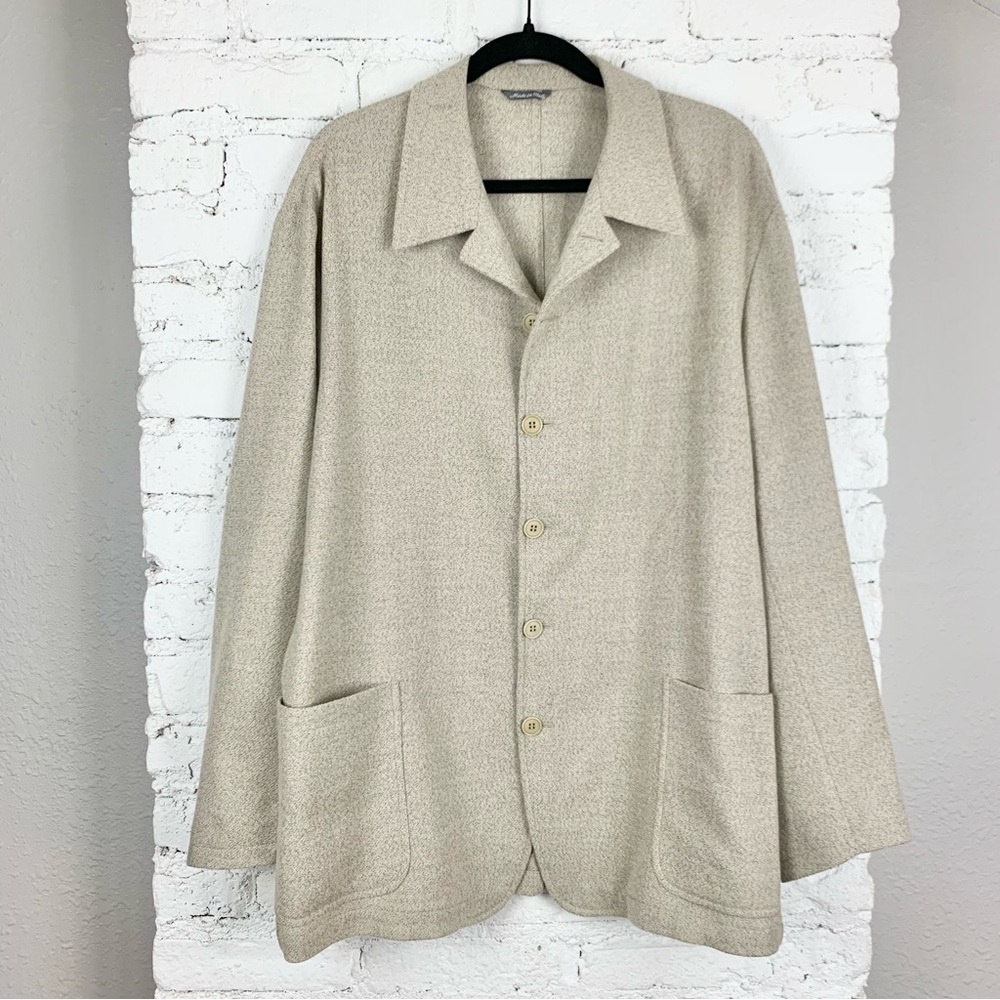 Zanella Beige Lightweight Shirt Jacket